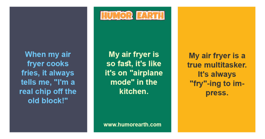 Air Fryer Puns One Liners