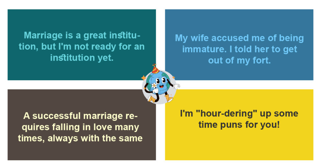 Funny Puns For Marriage