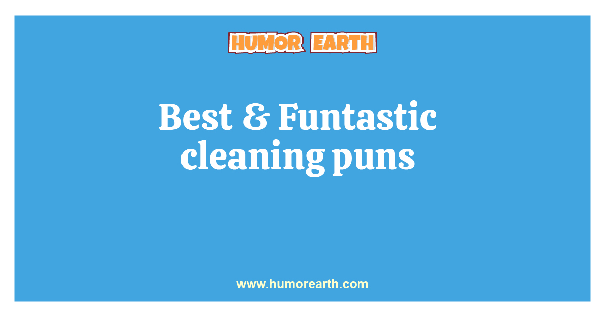 Cleaning Puns