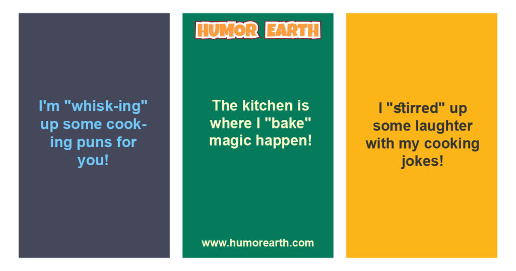 One-Liner Cooking Puns
