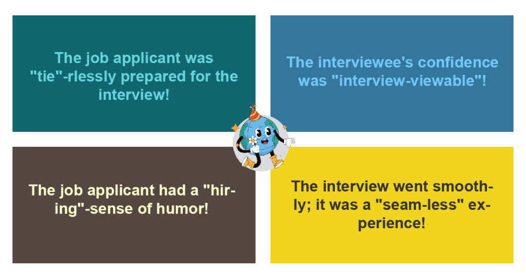 One-Liner Interview Puns for Instagram