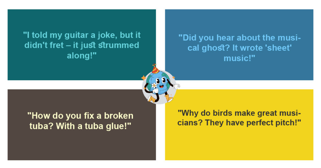 One-Liner Puns on Music