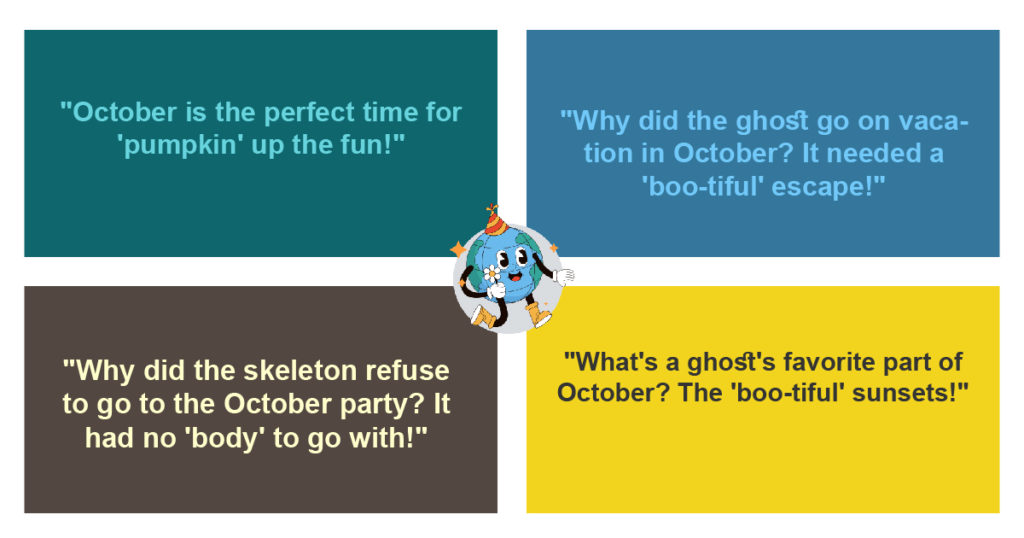One-Liner Puns on October