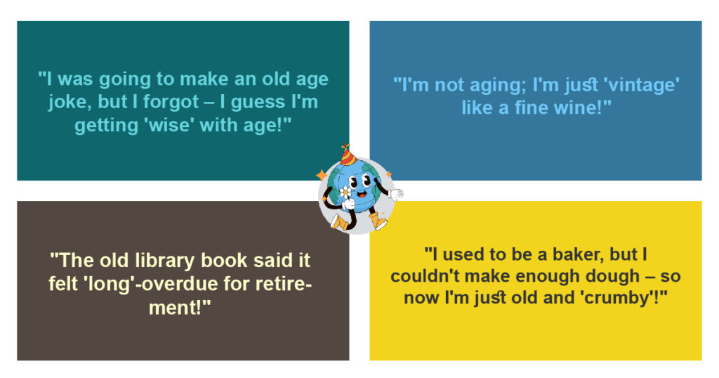 One-Liner Puns on Old Age