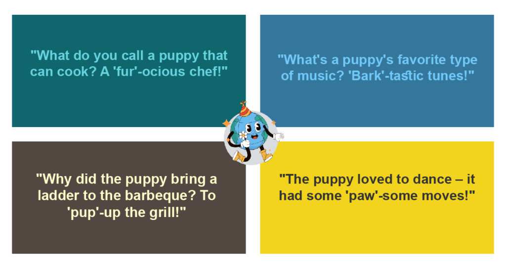 One-Liner Puns on Puppy
