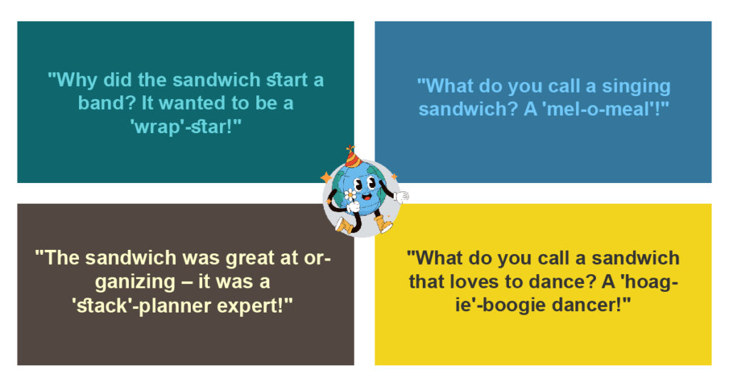 One-Liner Puns on Sandwich